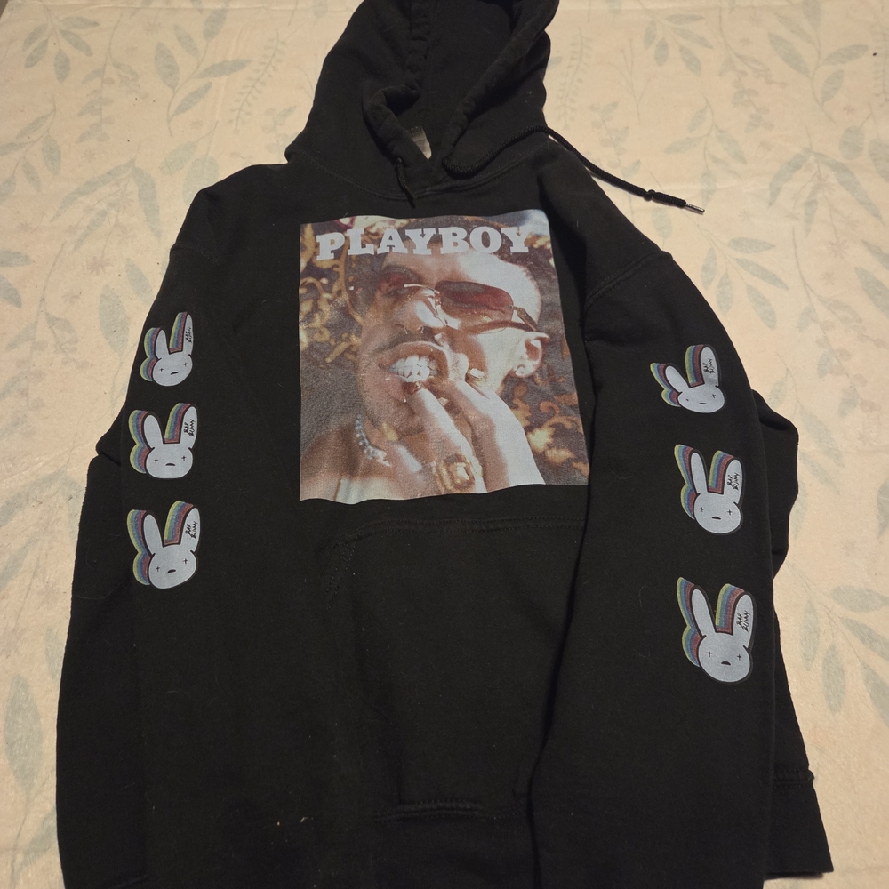 Playboy Black Graphic Hoodie